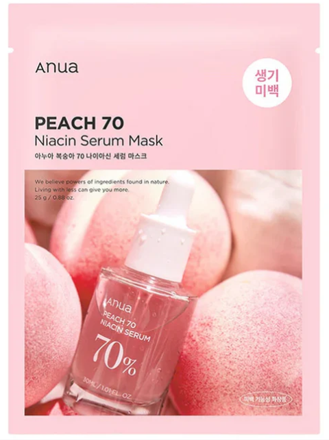 Product Spotlight: Anua Peach 70 Niacin Serum Mask – A Luxera Skin Favourite