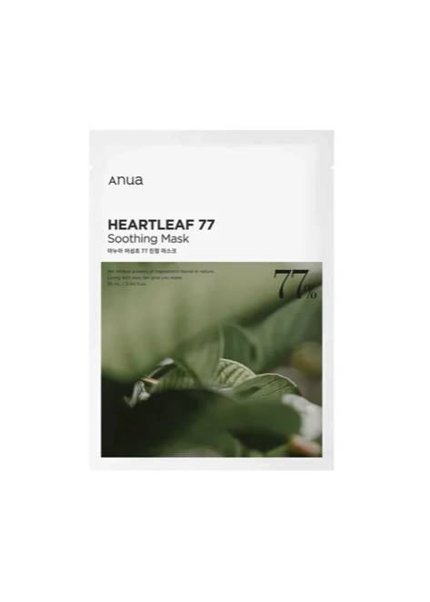 ANUA Heartleaf 77% Soothing Sheet Mask