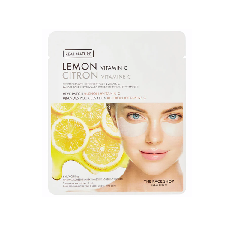 The Face Shop - Real Nature Lemon Vitamin C Eye Patch