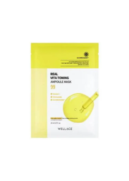 Wellage Real Vita Toning Ampoule Mask