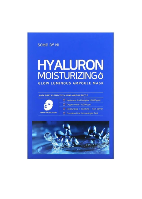 SOME BY MI Hyaluron Moisturizing Glow Luminous Ampoule Mask